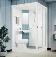 Geprefabriceerde Badkamer Pods Geïntegreerde Douche Compleet Badkamers Met Toilet En Wastafel Modulaire Badkamer