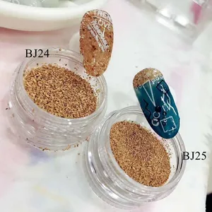 1 pot de poudre de liège pour nail art, granulés bruts et poudre fine BJ24-25 - Product Image 1