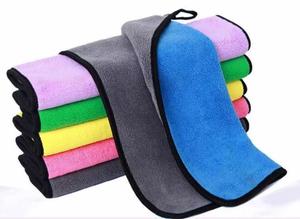 Multi Purpose Microfiber Cleaning Towel Super Absorbent Lint Free Soft for Car Washing Home Kitchen <b>Window</b> Glass Cleaning - Product Image 2