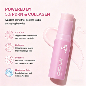 Bálsamo Humectante y Nutritivo de Colágeno, Ligero, en Barra, para Hidratar Rostro, Cuello y Ojos, Cuidado de la Piel, Suavidad, Luminosidad, Belleza Portátil, 10g - Product Image 2