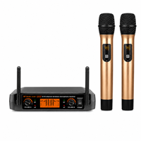 Microphone sans fil professionnel UHF JIN JUE JU821 à prix d'usine, dynamique, pour l'enseignement, la scène et les conférences