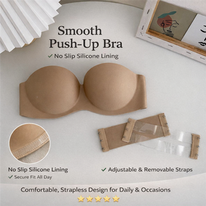 Nuovo <span class=keywords><strong>Reggiseno</strong></span> Estivo Antiscivolo Senza Spalline da Donna, Sexy e Confortevole, Adesivi <span class=keywords><strong>per</strong></span> il Seno Senza Schienale <span class=keywords><strong>per</strong></span> Abiti da Sposa - Product Image 3