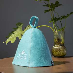 Gorro de Sauna Térmico de Fieltro de Lana 100% - Ecológico, de Lujo, Protege la Cabeza, Tamaño y Logotipo Personalizables - Product Image 6