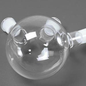 500ml実験室カスタム石英フラスコカスタムクォーツフラスコ丸底フラスコ蒸留フラスコ - Product Image 5