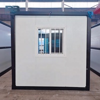 Installation rapide, maison miniature pliable de 20 pieds, appartement modulaire mobile, dortoir, maison préfabriquée pliable, conteneur pliable