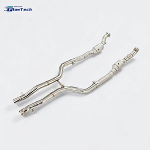 ท่อร่วมไอเสียท่อไอเสียสเตนเลสสตีล304สำหรับเมอร์เซเดสเบนซ์ W221 S500 5.5L M273 V8การไหลสูงโดยตรง - Product Image 6
