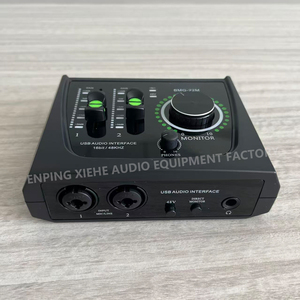 Tarjeta de Sonido USB Externa Profesional, Interfaz de Audio con Múltiples Sonidos Electrónicos y Voz Ajustable para Grabación en <span class=keywords><strong>Estudio</strong></span> y en Vivo - Product Image 1