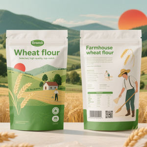 Food Grade Custom Bedrukte Rijstzakken 5Kg 10Kg 25Kg Rijstpakket Plastic Handvat Opstaande Verpakkingszakken - Product Image 4