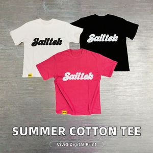 Camisetas de Verano 2026 de Alta Calidad para Hombre, 100% Algodón, Sólidas, 240g, Manga Corta, Cuello Redondo, Casuales - Product Image 2