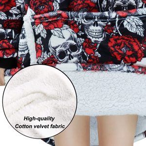 Sudadera con capucha de aguacate para adulto, forro polar portátil, manta, sudadera de gran tamaño, 2022 - Product Image 4