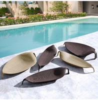 Abat-jour en rotin, en forme de feuilles, mobilier d'extérieur, pour jardin, piscine, plage, fabrication chinoise, offre spéciale, nouveauté