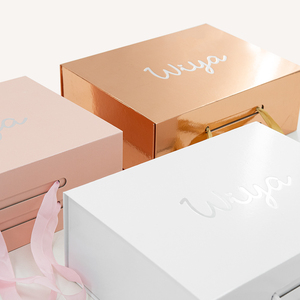 Custom Logo Premium Rigid Foldable Recycle Paperboard Paper Shoe Box Magnetic Shoes Boxes for Packiging - Product Image 6