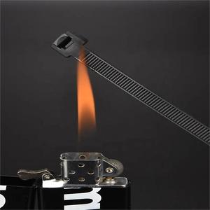 थोक फैक्टरी नि: शुल्क नमूना स्व ताला नायलॉन केबल टाई सफेद प्लास्टिक केबल टाई केबल - Product Image 5