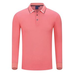 Chemises de sublimation entièrement personnalisées avec logo brodé, design personnalisé, polo en coton à manches longues pour hommes - Product Image 4