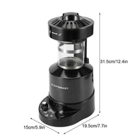 Échantillon de torréfacteur de café à synchronisation automatique, Machine intelligente de cuisson de grains de café à Air électrique 220V 2100W