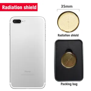 Emf radyasyon engelleme cep cips Sticker kalkan telefon koruma Nano 5G Anti radyasyon