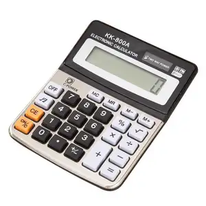 Kalkulator permukaan sekolah Desktop aluminium baterai harga grosir baterai koin produk utama pabrik 8 Digit 1 buah