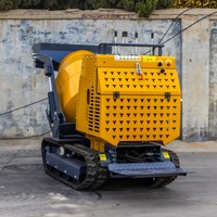 Équipement de construction de mortier de ciment hydraulique à chargement automatique portable, mini bétonnière de 500 L