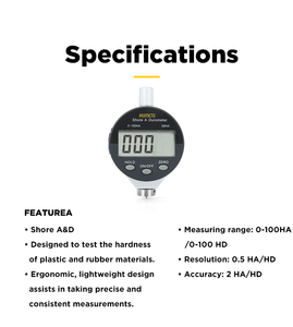 Asimeto Digital Shore Scale Duro meter Serie - Product Image 5