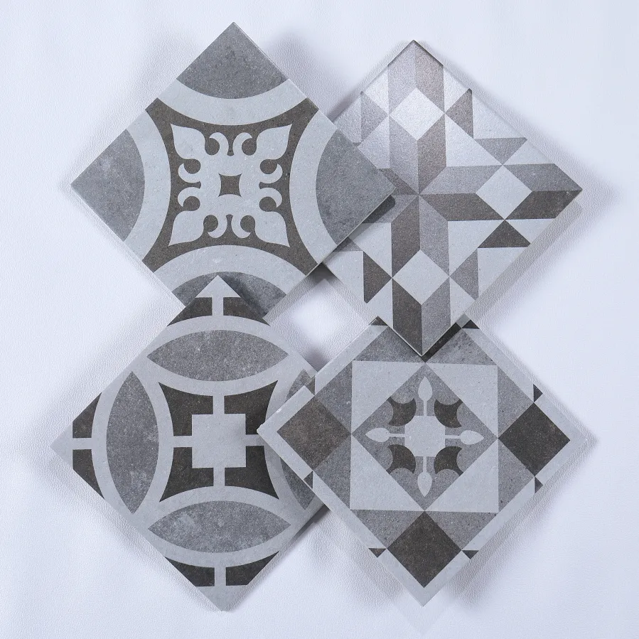 Матовая декоративная небольшая керамическая плитка 200x200 для украшения дома, для интерьера, напольная и настенная дизайнерская плитка