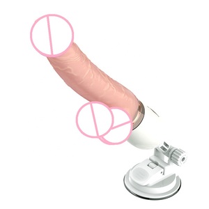 Silikon realistische Dildo Vibrator Fernbedienung <span class=keywords><strong>Penis</strong></span> Heizung Teleskop vibrierende Simulator Eichel Erwachsene Sexspielzeug für Frau - Product Image 2