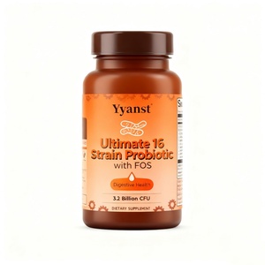 Cápsulas Probióticas de Marca Privada OEM/ODM con 16 Cepas y FOS, Favorecen la Salud Digestiva y la Salud Intestinal - Product Image 1