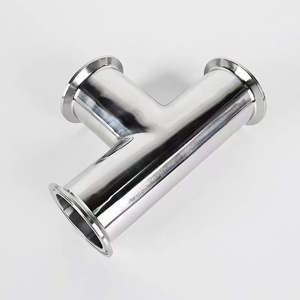 Adaptateur réducteur égal forgé en acier inoxydable sanitaire SS304 à surface lisse, basse <span class=keywords><strong>pression</strong></span>, <span class=keywords><strong>1</strong></span>/2 <span class=keywords><strong>pouce</strong></span> à <span class=keywords><strong>1</strong></span> <span class=keywords><strong>pouce</strong></span>, à raccord Tri-Clamp, pour l'eau - Product Image 2
