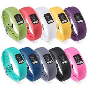 Correa de Reloj Deportiva para Garmin Vivofit 4, Repuesto de Silicona Texturizada Integrada, Correa de Reloj Inteligente - Product Image 1