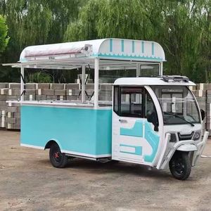 Tricycle électrique motorisé à prix abordable, <span class=keywords><strong>voiture</strong></span> de restauration, cuisine mobile, <span class=keywords><strong>remorque</strong></span> alimentaire de loisirs - Product Image 1