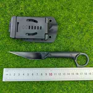 Dao đa năng <span class=keywords><strong>EDC</strong></span> di động mới, lưỡi cố định độ cứng cao, dùng cho cắm trại, câu cá, ngoài trời, chất liệu G10, có thể tùy chỉnh OEM - Product Image 5