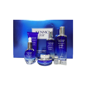 ฉลากส่วนตัวมังสวิรัติสมุนไพรธรรมชาติหลายกรดไฮยาลูโรผสมอินทรีย์ Ampoules เซรั่มความงามชุดดูแลผิวที่มีโลโก้ - Product Image 1