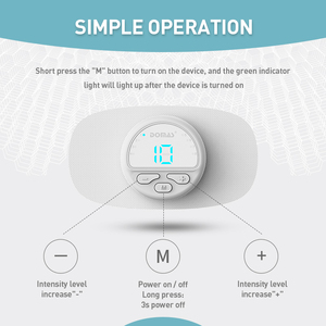 Nuevo diseño 8 modos <span class=keywords><strong>Mini</strong></span> Tens máquina período alivio del dolor Dispositivo de masaje corporal físico - Product Image 6