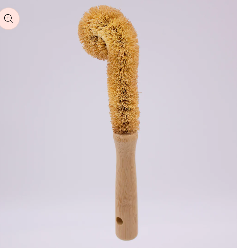 light coconut bottle brush