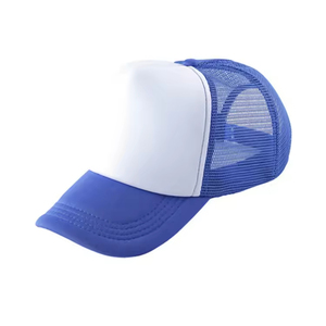 Casquette Trucker Unisexe Noire en Maille à 5 Panneaux, Vierge, en Polyester, Personnalisable avec Logo Brodé, Marque Privée, Haute Qualité, Vente en Gros - Product Image 2