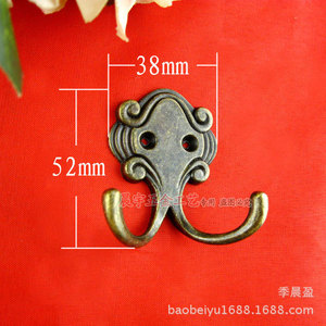 Chengyu Wall Mounted Zinc Alloy <b>Hook</b> European Style Animal Shape Durable Clothes <b>Hook</b> for <b>Kitchen</b> Door Use - Product Image 2