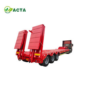 Semirremolque de plataforma baja para transporte de grúas, acero, 3 ejes, servicio pesado, <span class=keywords><strong>ACTA</strong></span> - Product Image 3