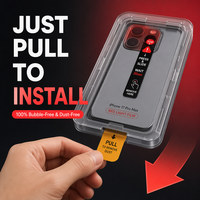 Protector de Pantalla para Teléfono Móvil con Luz Roja para el Cuidado de los Ojos, Precio de Fábrica, Película de Puntos Cuánticos Anti-Fatiga para iPhone 16