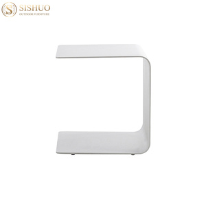Moderne Simple <span class=keywords><strong>Côté</strong></span> Quelques <span class=keywords><strong>Cour</strong></span> Loisirs Lumière De Luxe Net Rouge Petite Table Basse Creative Canapé Extérieur Coin Table Basse - Product Image 5