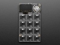 MacroPad RP2040 5128 Starter Kit RP2040 Microcontroller 3x4 Keys Encoder OLED