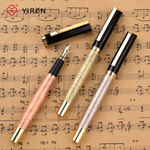 YIREN Exclusivo Presente Do Negócio Várias Cores Caligrafia Personalizado OEM Metal <span class=keywords><strong>Fountain</strong></span> <span class=keywords><strong>Pen</strong></span> - Product Image 6