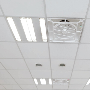 สำหรับ HVAC 14นิ้วเสียงรบกวนต่ำพัดลมเพดานสีขาวบางประหยัดพลังงานดีไซน์เงียบ - Product Image 5