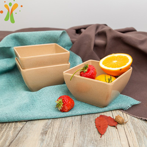 Venta Directa de Fábrica, Tazón Ecológico de Cáscara de Arroz, Libre de BPA y Plástico, Biodegradable, para Uso en Campamentos y Restaurantes, Estilo Chino Moderno - Product Image 4