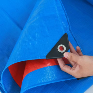 <span class=keywords><strong>Lona</strong></span> de Polietileno Azul Naranja de 140 g/m², Cubierta Impermeable <span class=keywords><strong>para</strong></span> Camiones, Carpas y Protección de Carga - Product Image 1