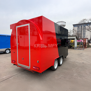 Chariot à Bubble Tea avec éviers, remorque de concession alimentaire, fenêtre coulissante, personnalisation du LOGO, camion de restauration rapide - Product Image 6