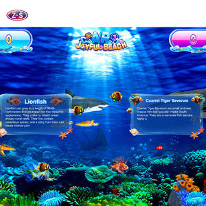 أحدث الاتجاهات في ألعاب الواقع المعزز، عرض إسقاط ضوئي لألعاب شاطئية ممتعة للأطفال داخل الصالات للملاعب ومدن الملاهي - Product Image 3