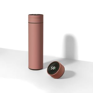 Promotional <b>Drinkware</b> 2024 Custom Printed Double Layer Hot Sale 500Ml Smart Water Bottle with Cover - Product Image 5