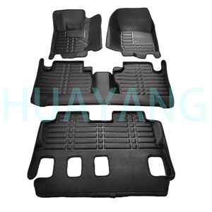 <span class=keywords><strong>2021</strong></span> nuevo diseño coche trasero y delantero EVA alfombrilla 3D 5D Deep Dish Matting 5 unids/set PVC Look negro/Beige para <span class=keywords><strong>Honda</strong></span> <span class=keywords><strong>BRV</strong></span> - Product Image 2