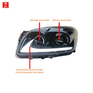 Conjunto de Faros LED para Toyota RAV4 2009-2012, Luces de Circulación Diurna, Señal de Giro Secuencial, Proyector Bi-LED, Luz Alta/Baja - Product Image 3