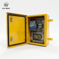 Caja de Proyectos Electrónicos Impermeable para Exteriores, Fabricada a Medida en Lámina Metálica, Caja de Protección Eléctrica con Sellado