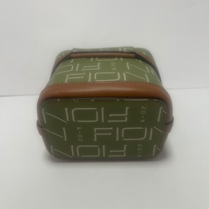 Elegante señora estilo letra grande logotipo personalizado Impresión digital PU cuero impermeable viaje bolsa de cosméticos cierre de cremallera niñas - Product Image 5